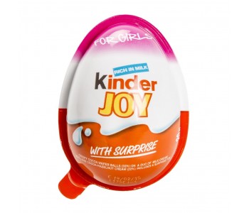 KINDER JOY CHOCOLATE FOR GIRLS